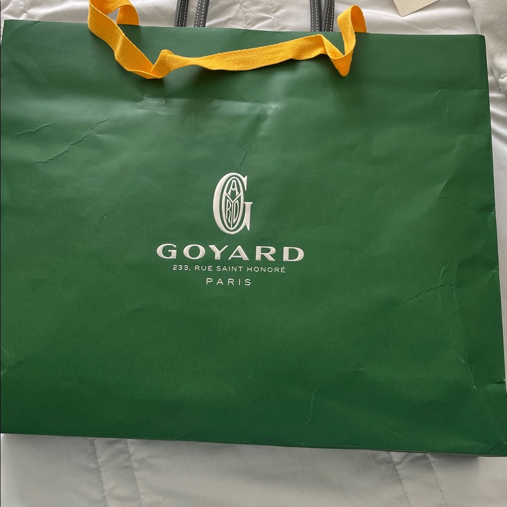 Goyard Gray Monogram Tote Bag